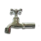 Sanitary Wall Faucet and Faucet Handle 1